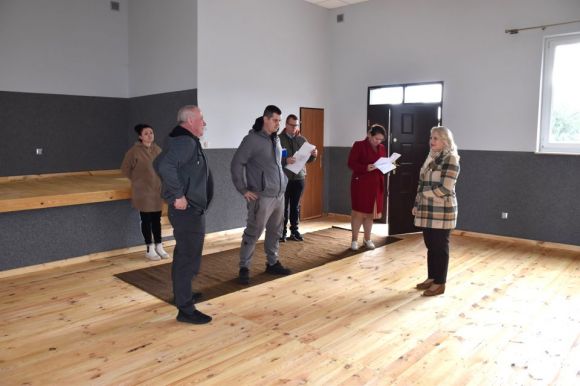 Piękniej w świetlicy wiejskiej w Polichnie