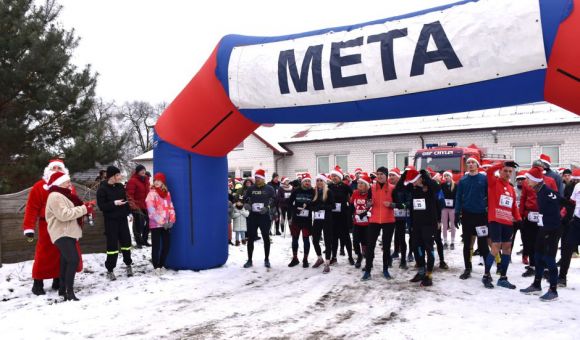 Mikołajkowe bieganie w Chylinie już po raz trzeci