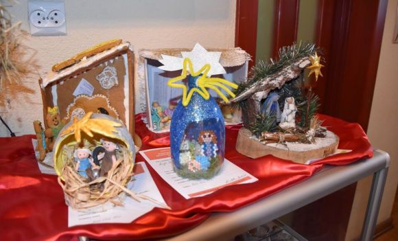 Najpiękniejsze szopki bożonarodzeniowe w Gminnym Ośrodku Kultury