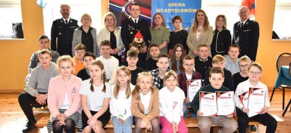 ,,Młodzież Zapobiega Pożarom” – etap gminny