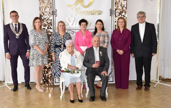 Złote Gody pełne miłości i szczęścia