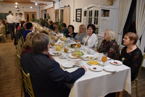 Spotkanie opłatkowe członków Stowarzyszenia „Koniczynka” we Władysławowie