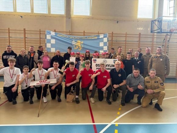 MDP OSP Chylin na 5. miejscu w I Halowych Młodzieżowych Zawodach Wojewódzkich w Jarocinie