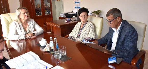 Odbiór końcowy inwestycji pn. Budowa sieci wodociągowej w miejscowości Wyszyna