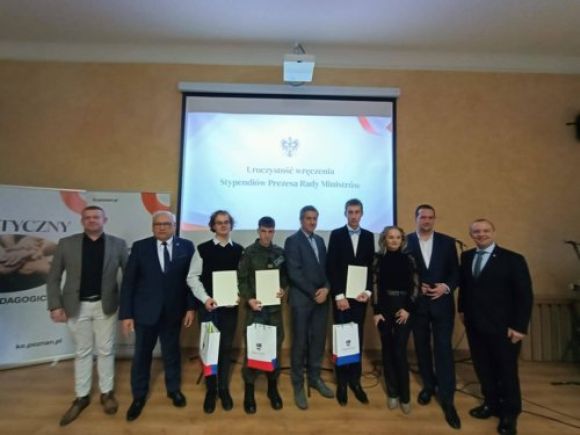 Uroczystość wręczenia Stypendiów Prezesa Rady Ministrów