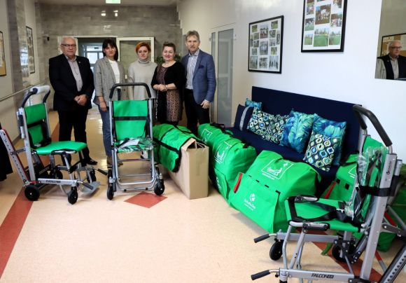 Inwestycja w bezpieczeństwo mieszkańców DPS w Skęczniewie - nowy sprzęt już na miejscu