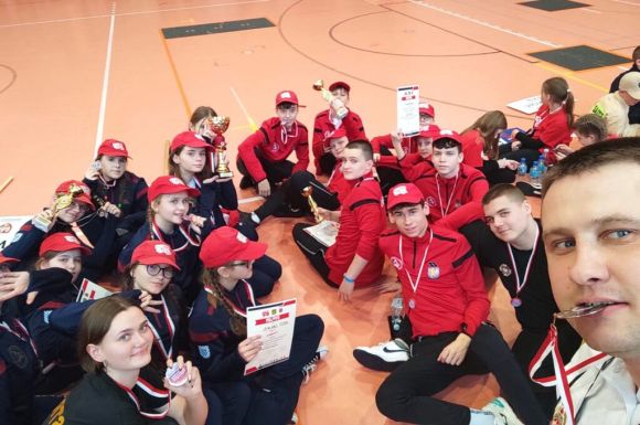 Sukcesy MDP Chylin podczas II Halowych Zawodów Sportowo-Pożarniczych w Malanowie